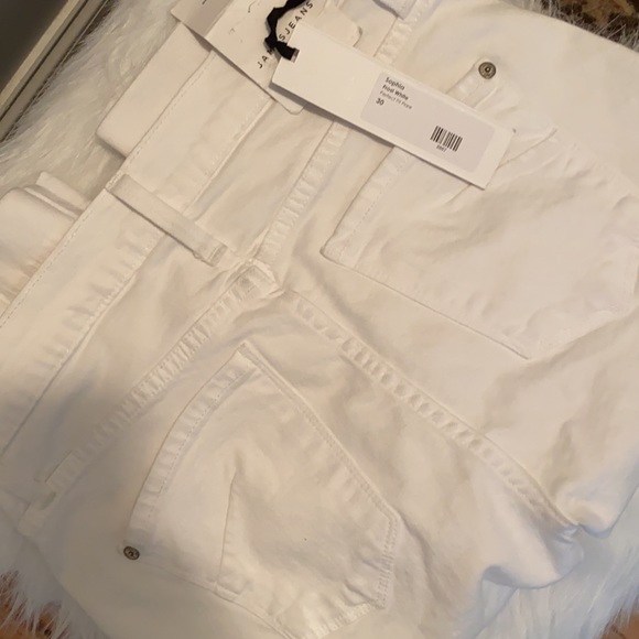 James Jeans Sophia High Rise Knee Crop Jeans - Picture 9 of 10